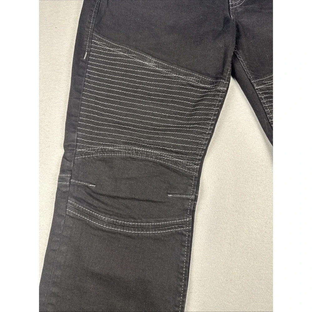 Mens True Religion Black Jeans‎ Mens size 36 Moto